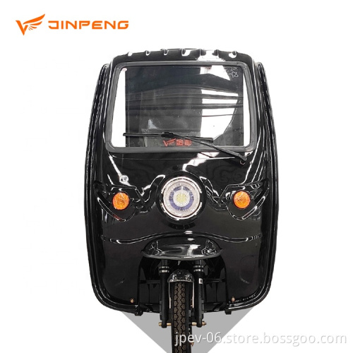JINPENG Electric Tricycle 3 Wheel Adult Car Customized Color Cheap Price Silent Environment Friendly for Cargo